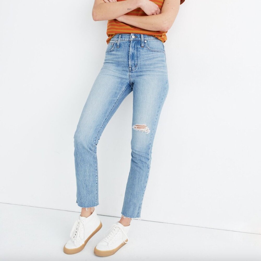 Madewell The Perfect Vintage Jean in Rosabelle Wash: Comfort Stretch Edition